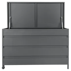 House Nordic Kussenbox Cassis Aluminium 650L