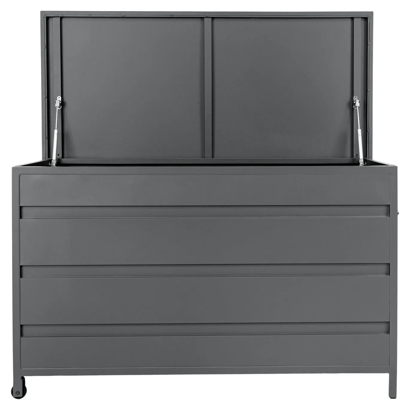 House Nordic Kussenbox Cassis Aluminium 650L