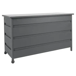 House Nordic Kussenbox Cassis Aluminium 650L