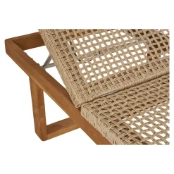 House Nordic Ligbed Derby Teak Naturel 190cm