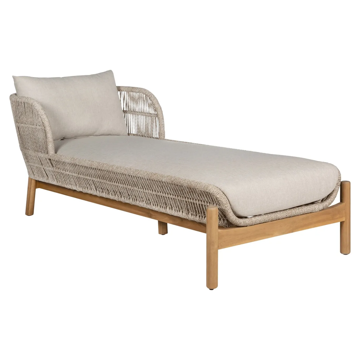 House Nordic Ligbed Terracina Acacia Bruin/Beige 190cm