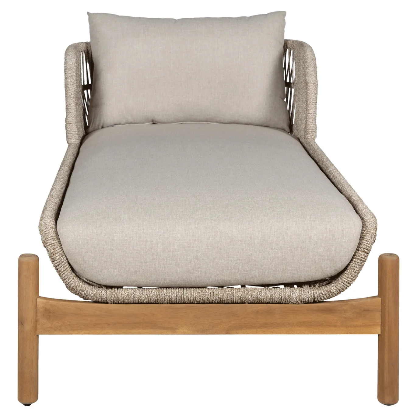 House Nordic Ligbed Terracina Acacia Bruin/Beige 190cm