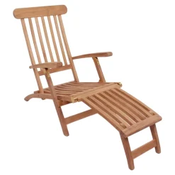 House Nordic Ligstoel Arrecife Teakhout Verstelbaar