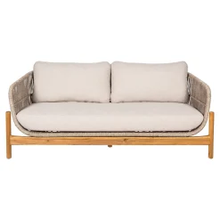 House Nordic Loungebank Terracina Acacia Bruin/Beige