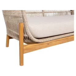 House Nordic Loungebank Terracina Acacia Bruin/Beige