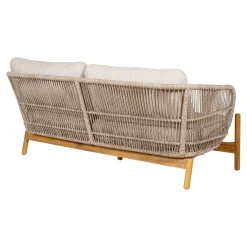 House Nordic Loungebank Terracina Acacia Bruin/Beige