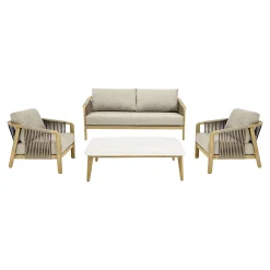 House Nordic Loungeset Fargo Aluminium Taupe