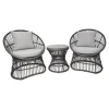 House Nordic Lounge Set Natal Rotan Grijs