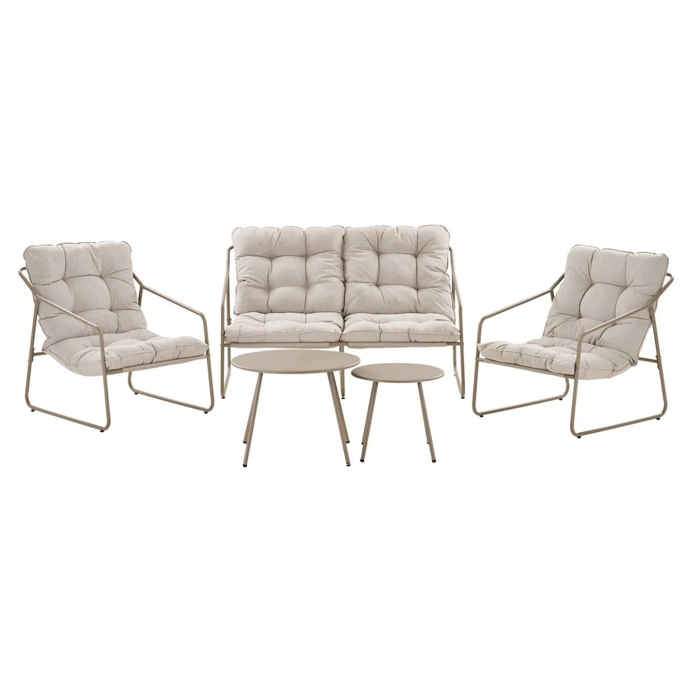 House Nordic Loungeset Nilo Staal Zand