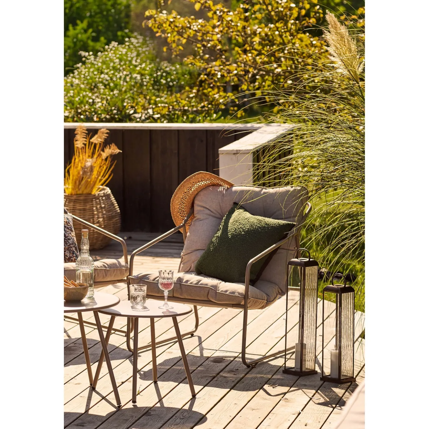 House Nordic Loungeset Nilo Staal Zand