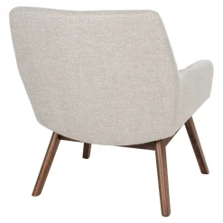 House Nordic Lounge Stoel London Zand/Walnoot