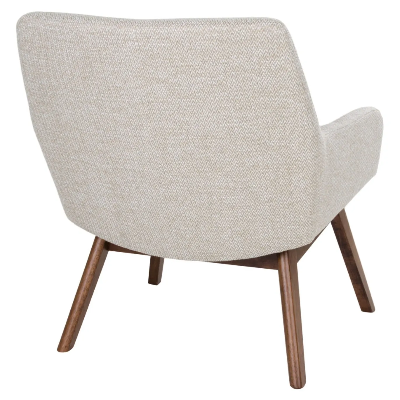 House Nordic Lounge Stoel London Zand/Walnoot