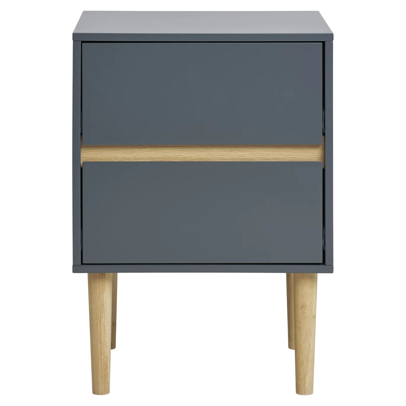 House Nordic Nachtkastje Bisley Donkergrijs 55cm