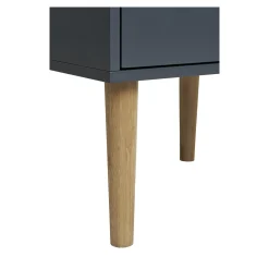 House Nordic Nachtkastje Bisley Donkergrijs 55cm