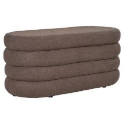 House Nordic Opbergbank Dartford Polyester Bruin