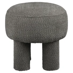 House Nordic Poef Canberra Antraciet ø43cm