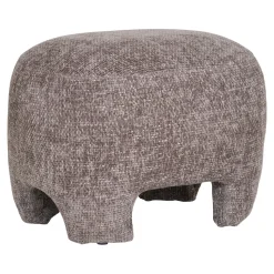 House Nordic Poef Nazare Polyester Bruin