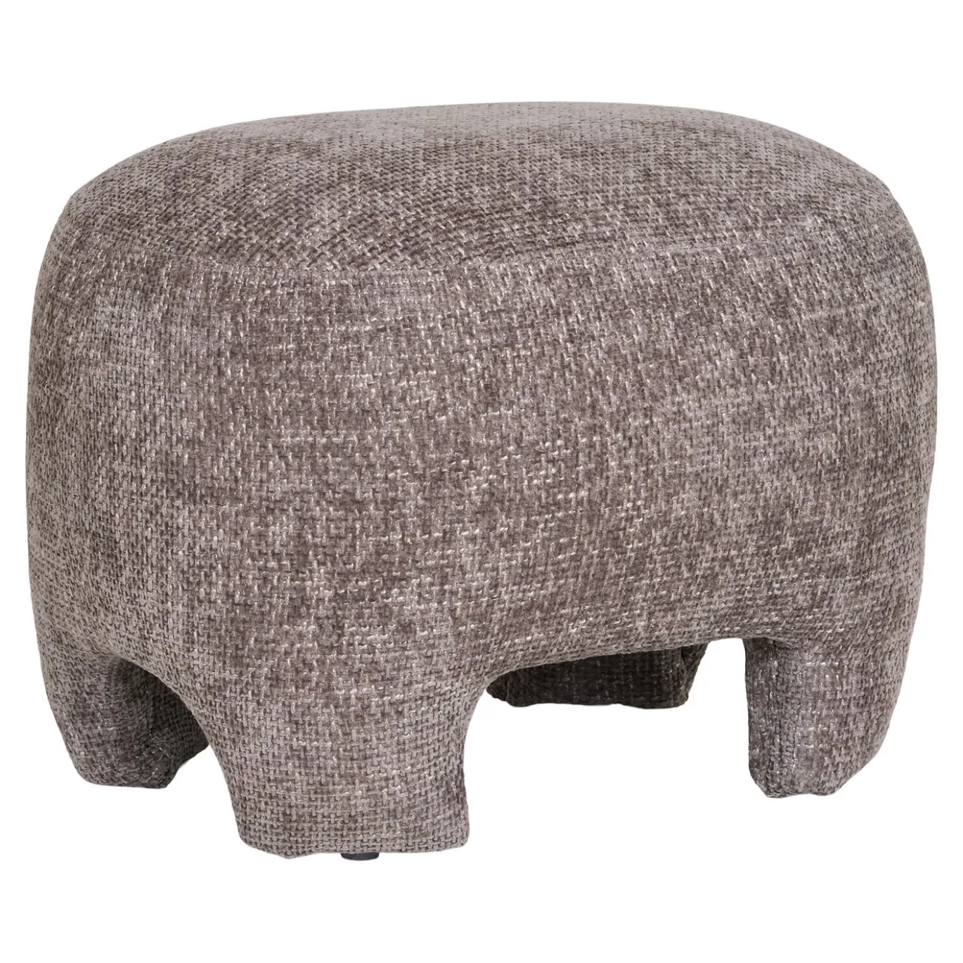 House Nordic Poef Nazare Polyester Bruin