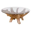 House Nordic Salontafel Amazonas Glas Ø110cm