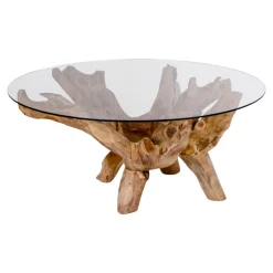 House Nordic Salontafel Amazonas Glas Ø110cm