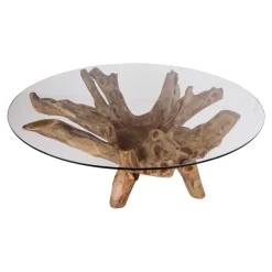 House Nordic Salontafel Amazonas Glas Ø110cm