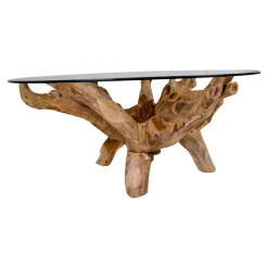 House Nordic Salontafel Amazonas Glas Ø110cm