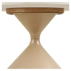 House Nordic Salontafel Annecy Keramisch/Travertin Zand ø70cm