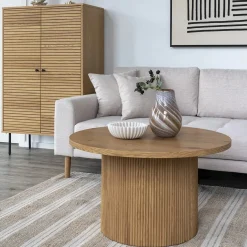House Nordic Salontafel Boavista Naturel Ø80x45 cm