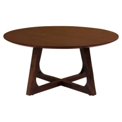 House Nordic Salontafel Hellerup Walnootfineer Ø75cm
