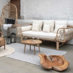 House Nordic Salontafel Jammu Mangohout Rond Ø60cm