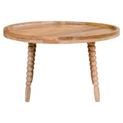 House Nordic Salontafel Jammu Mangohout Rond Ø60cm
