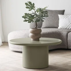 House Nordic Salontafel Nagano Groen ø80cm