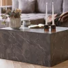House Nordic Salontafel Prague Bruin Marmerlook 60x80cm
