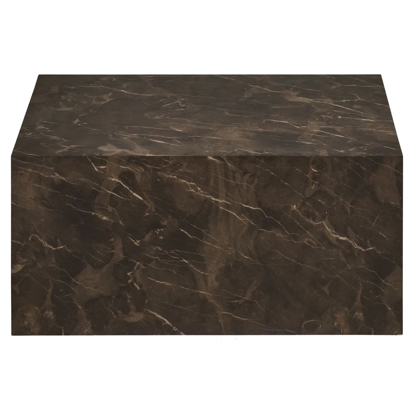 House Nordic Salontafel Prague Bruin Marmerlook 60x80cm