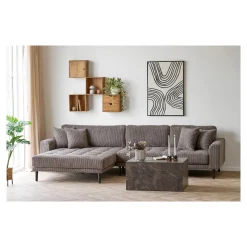 House Nordic Salontafel Prague Bruin Marmerlook 60x80cm