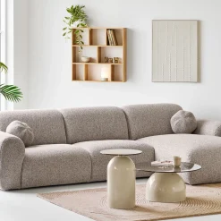 House Nordic Salontafel Ravello Beige ø70cm