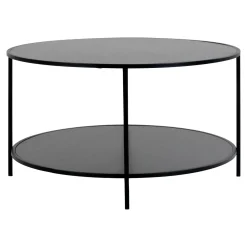 House Nordic Salontafel Vita Rond Zwart