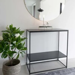 House Nordic Sidetable Vita Zwart