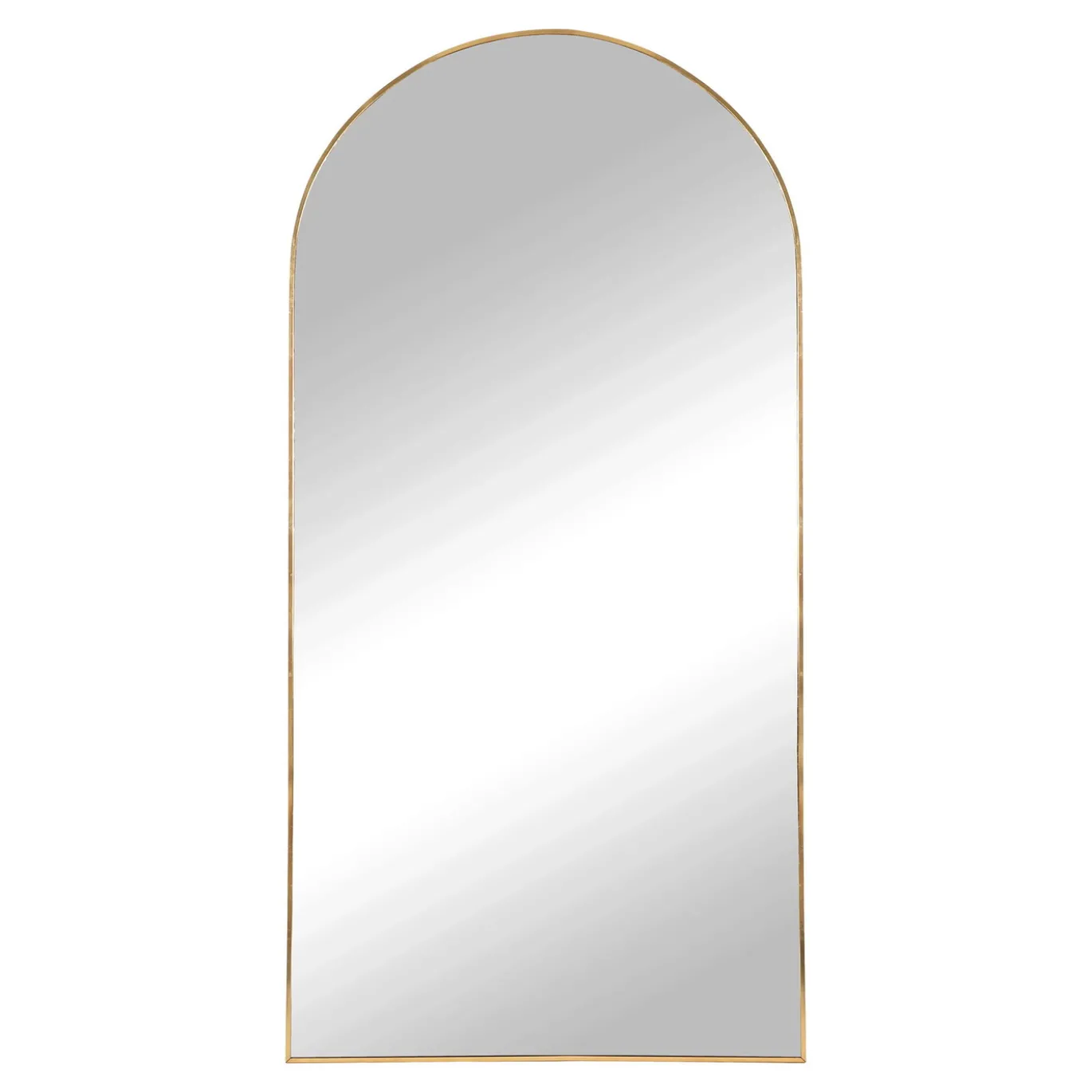 House Nordic Spiegel Madrid Aluminium Brass 90x180cm