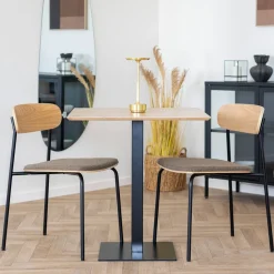 House Nordic Tafel Fano Melamine Naturel 70x70cm
