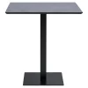 House Nordic Tafel Fano Melamine Zwart 70x70cm