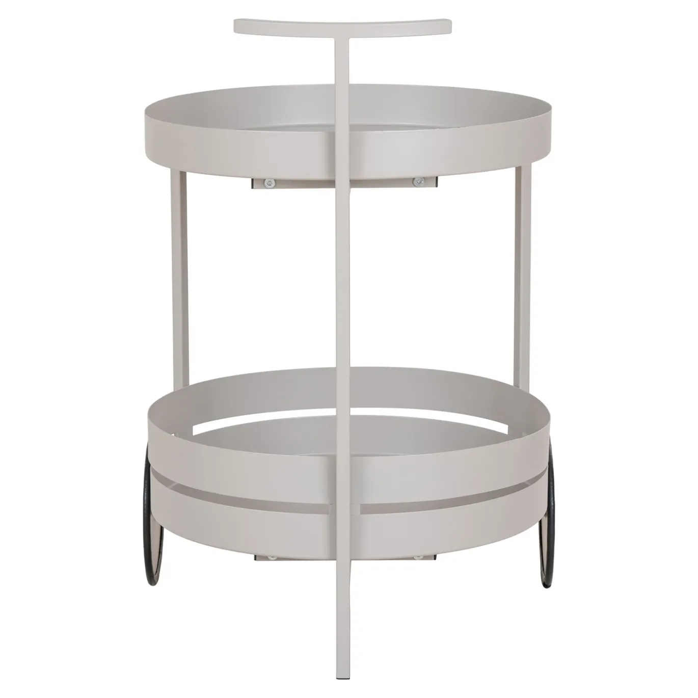 House Nordic Trolley Beja Staal Grijs