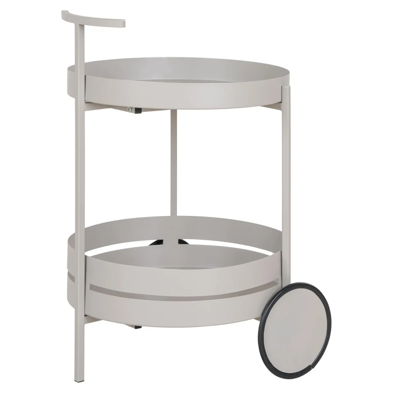 House Nordic Trolley Beja Staal Grijs