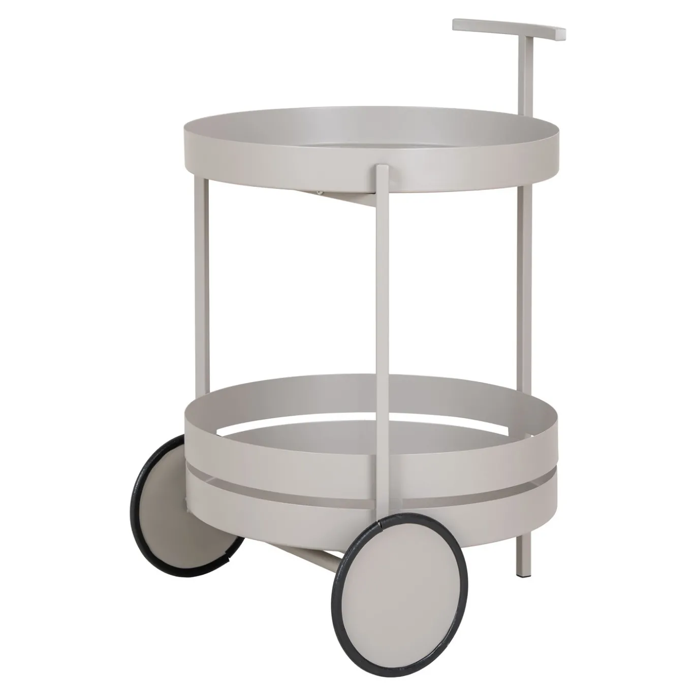 House Nordic Trolley Beja Staal Grijs