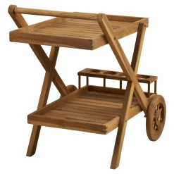 House Nordic Trolley Pasaku Teak Naturel