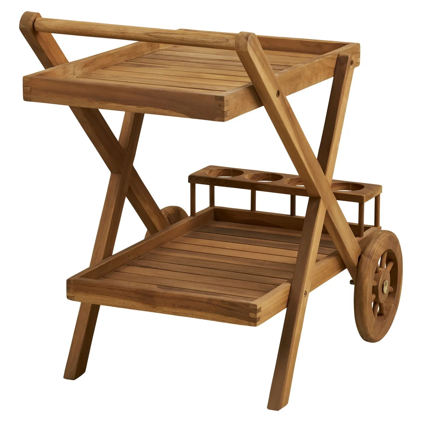 House Nordic Trolley Pasaku Teak Naturel