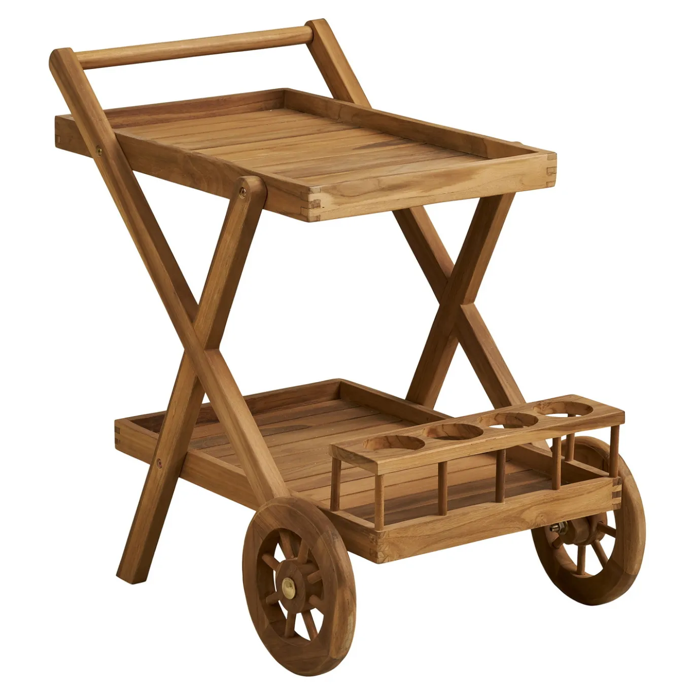 House Nordic Trolley Pasaku Teak Naturel