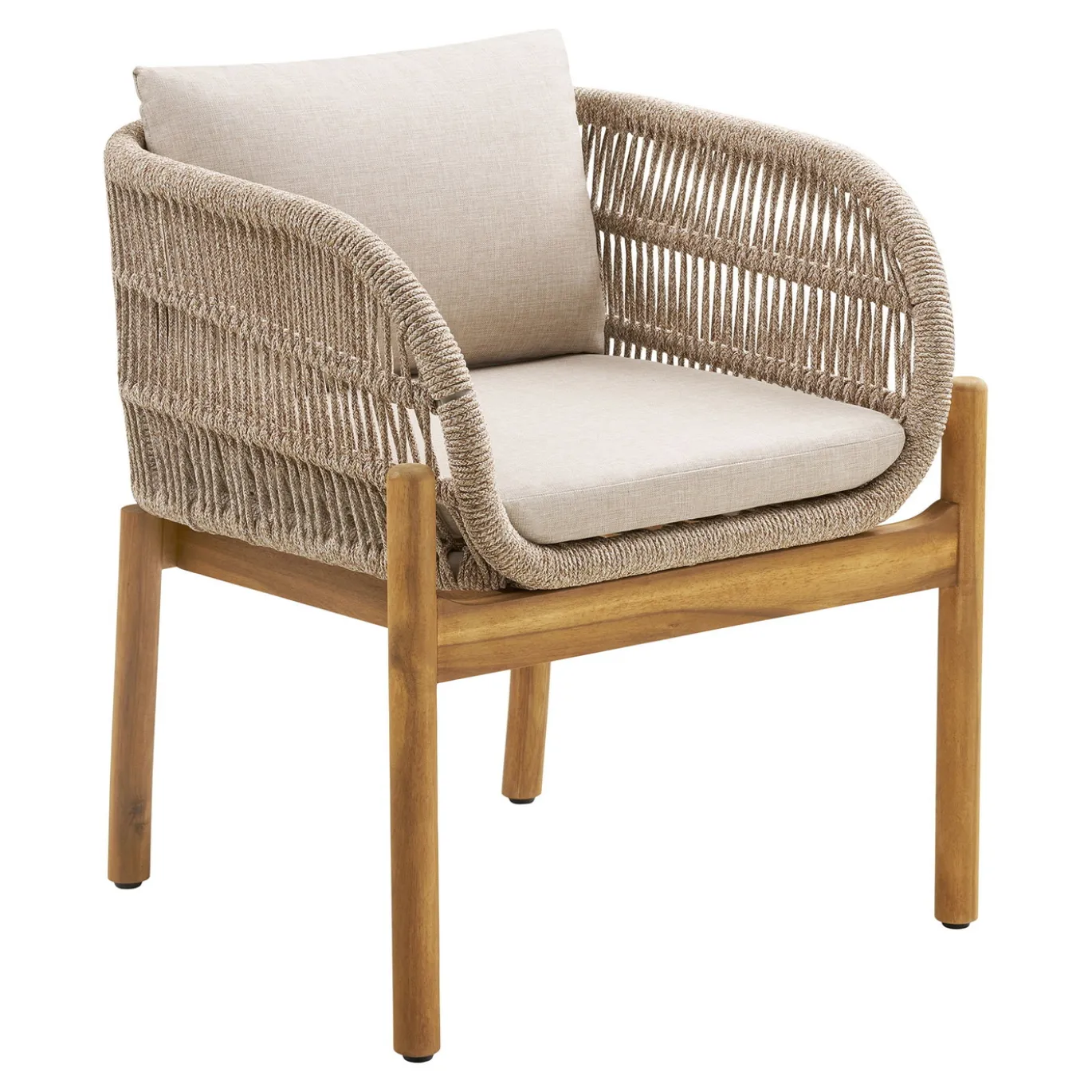 House Nordic Tuinset Terracina Eettafel + 4 Stoelen
