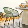 House Nordic Tuinstoel Novella Groen/Grijs