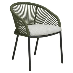 House Nordic Tuinstoel Novella Groen/Grijs